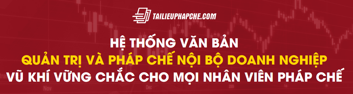 Bộ tài liệu Pháp chế Doanh nghiệp